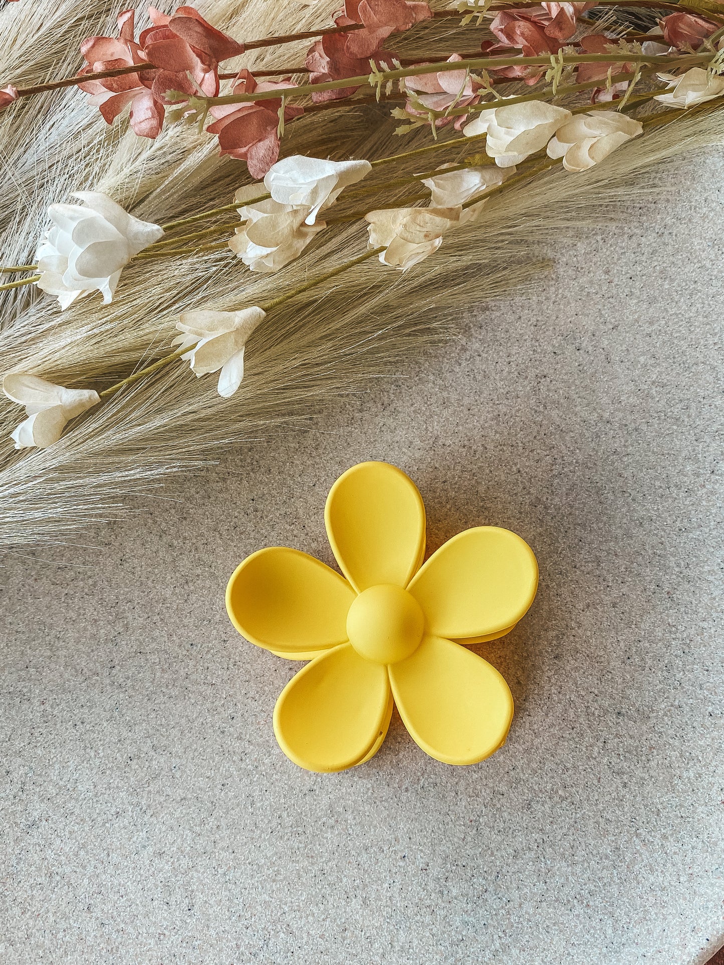 Flower Hair Claw