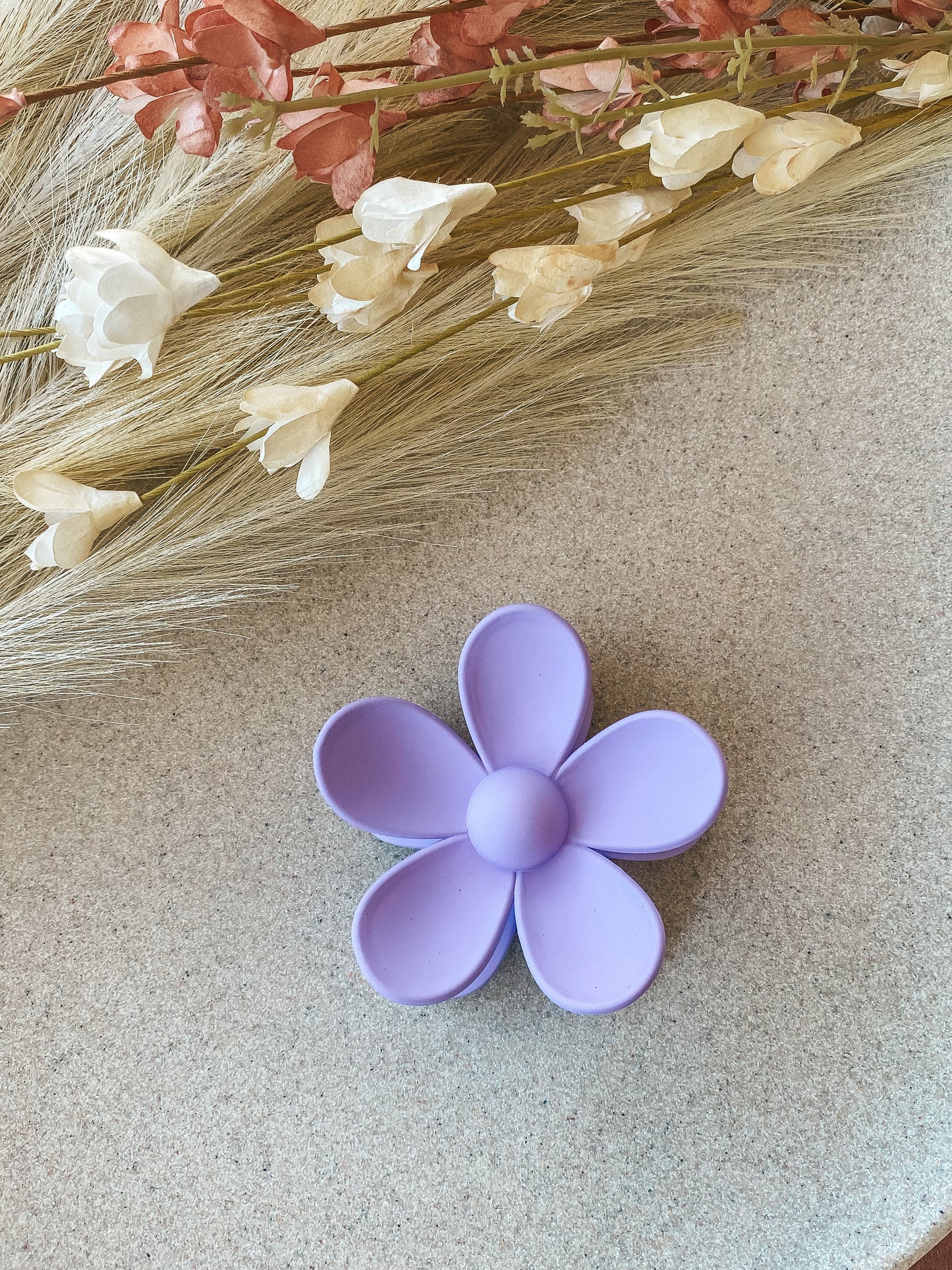 Flower Hair Claw